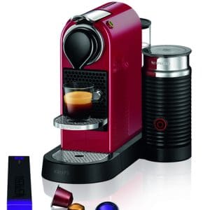 Nespresso Citiz & Milk, 1,0 L. Red Kapsel Kaffemaskine - Rød