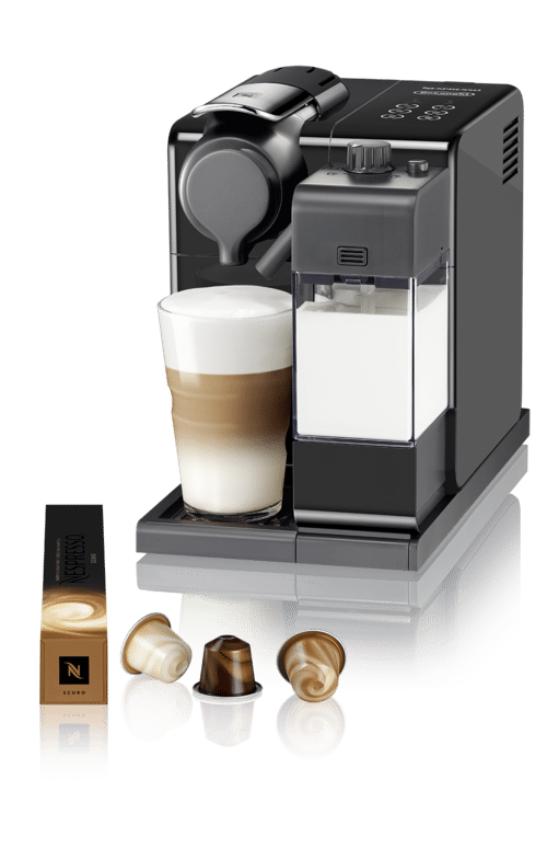 Nespresso Lattissima Touch Grå/sort Kapsel Kaffemaskine - Grå