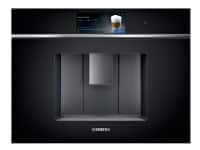 Siemens iQ700 CT718L1B0 - Automatisk kaffemaskine - til indbygning med mælkeskummer - 19 bar - sort
