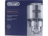 De'Longhi DEDICA EC 685.M - Kaffemaskine med mælkeskummer - 15 bar - metal