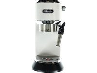 De'Longhi DEDICA EC 685.W - Kaffemaskine med mælkeskummer - 15 bar - hvid