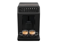 Krups Evidence EA897B10 Eco-Design - Automatisk kaffemaskine med mælkeskummer - 15 bar - skifer