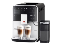 Melitta CAFFEO Barista TS Smart - Automatisk kaffemaskine med mælkeskummer - 15 bar - sølv