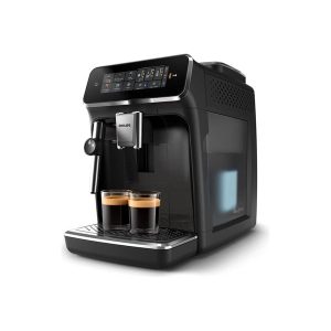 Philips 3300 series EP3321 - automatic coffee machine with milk frother - 15 bar - black lacquered