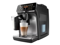 Philips 4300 series EP4346 - Automatisk kaffemaskine med mælkeskummer - 15 bar - sort