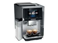 Siemens EQ.700 integral TQ707D03 - Automatisk kaffemaskine med mælkeskummer - 20 bar - rustfrit stål