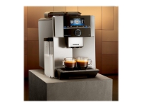 Siemens EQ.9 plus connect s700 TI9573X1RW - Automatisk kaffemaskine med mælkeskummer - 19 bar - rustfrit stål