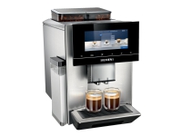 Siemens EQ900 TQ907D03 - Automatisk kaffemaskine med mælkeskummer - 19 bar - rustfrit stål