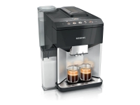 Siemens EQ.500 integral TQ513D01 - Automatisk kaffemaskine med mælkeskummer - 15 bar - daylight silver/piano black