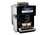 Siemens EQ900 TQ903R09 - Automatisk kaffemaskine med mælkeskummer - 19 bar - sort/rustfrit stål